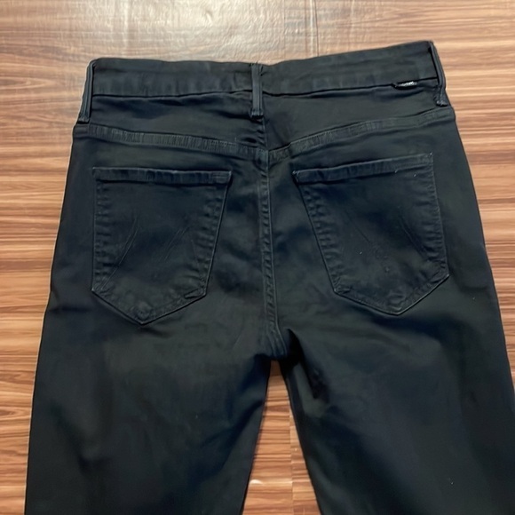 Mother High Waisted Looker Ankle Fray Jeans Size 27 - Picture 6 of 10